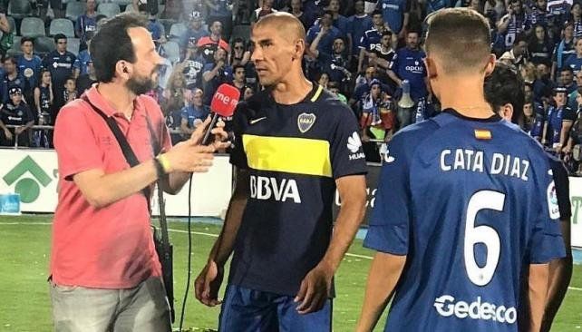 El Cata Díaz ascendió con el Getafe y festejó con la camiseta de Boca - Diario UNO de Entre Ríos